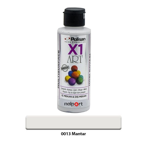 Polisan X1 Art Multisurface Hobi Boyası Mantar 120 ml.