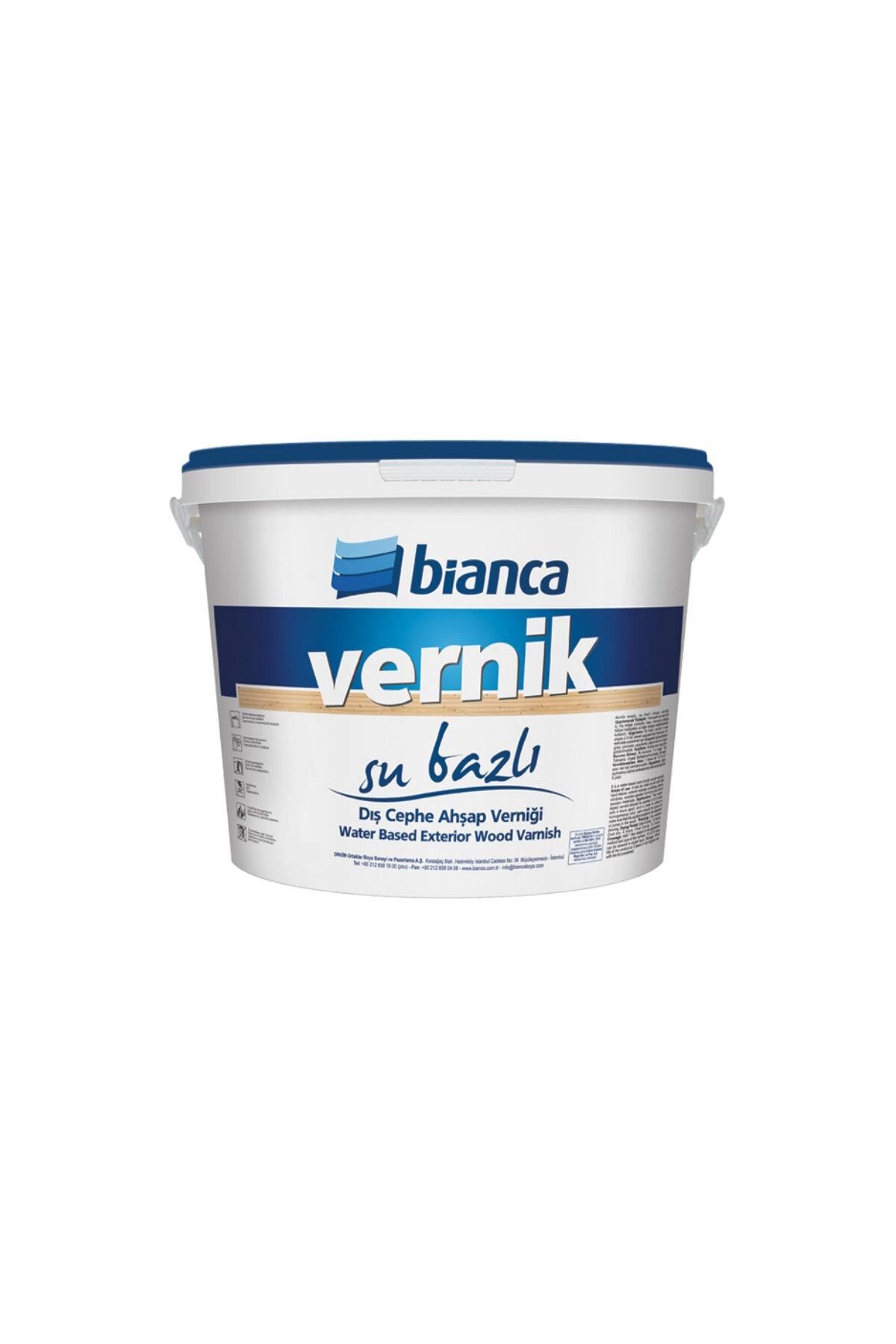 Bianca Su Bazlı Şeffaf İç Dış Ahşap Vernik 2,5 lt