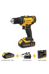 Sgs 5249 Akülü Vidalama Seti 20V 1,5A.Çift Akü