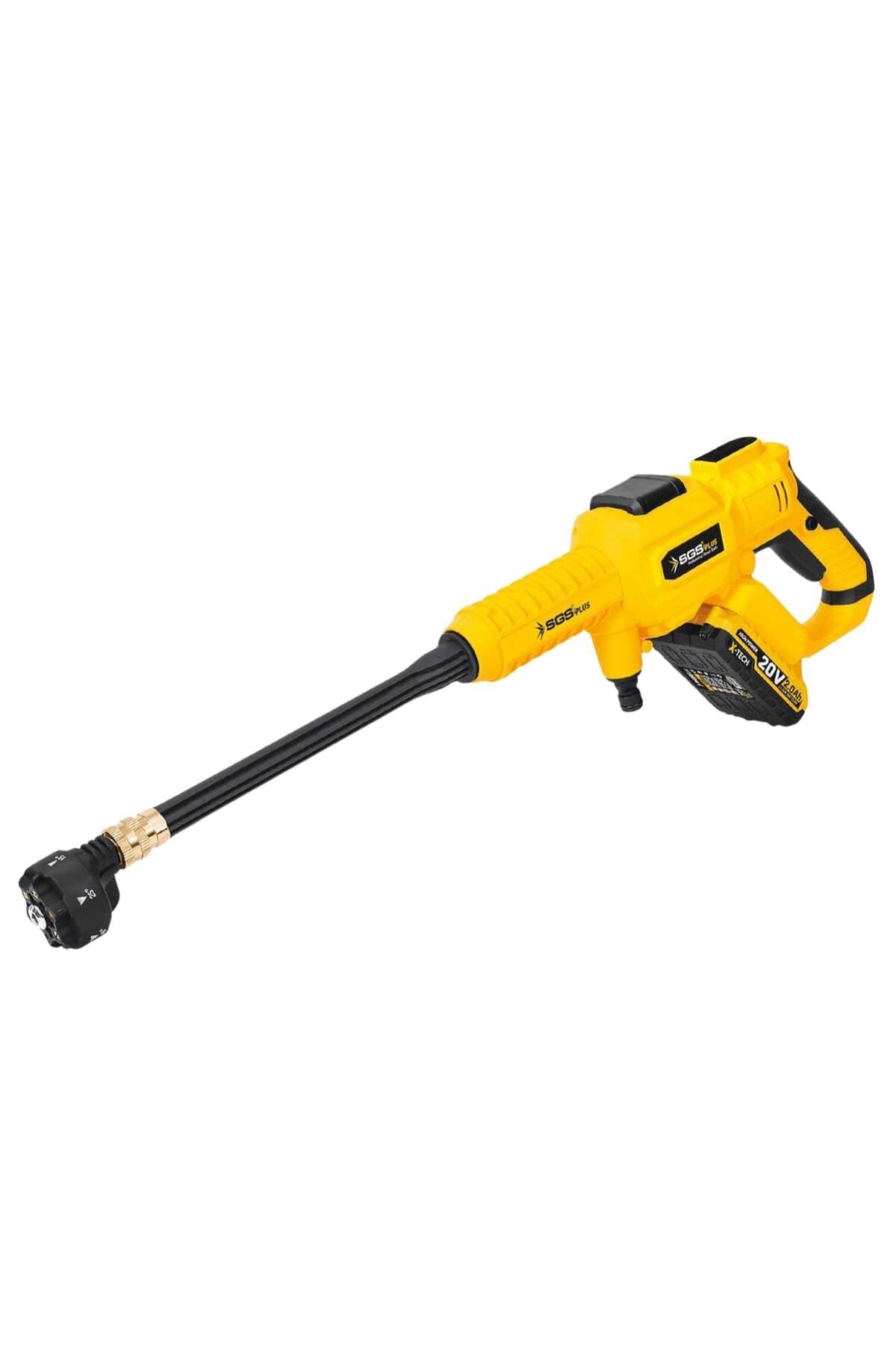 Sgs 5410 Akülü Basınçlı Yıkama Makinesi 30 Bar 435Psi 2.0Ah Tek Akü