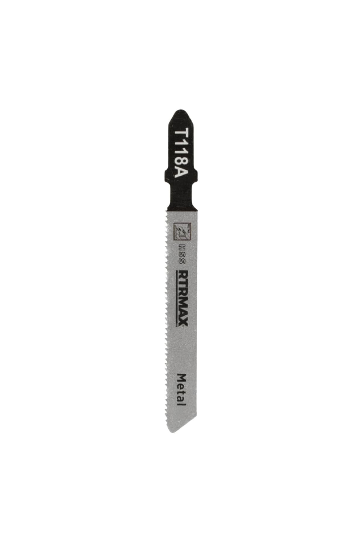 Rtrmax Rh17660 T118A Metal Kesim Normal Dekupaj Aqzı 5'li Set 76 mm.