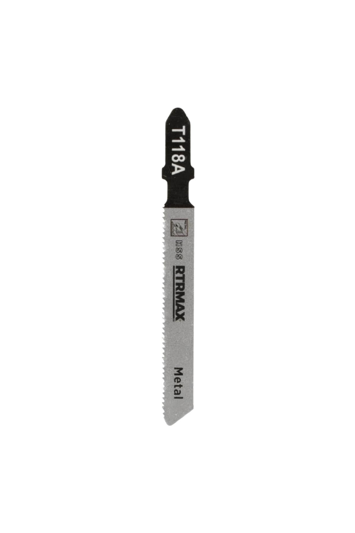 Rtrmax Rh17660 T118A Metal Kesim Normal Dekupaj Aqzı 5'li Set 76 mm.