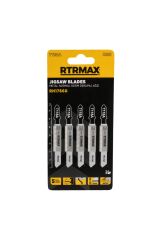 Rtrmax Rh17660 T118A Metal Kesim Normal Dekupaj Aqzı 5'li Set 76 mm.