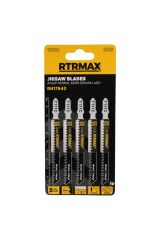 Rtrmax Rh17643 Ahşap Kesim Normal Dekupaj Ağzı 5'li set 100 mm.