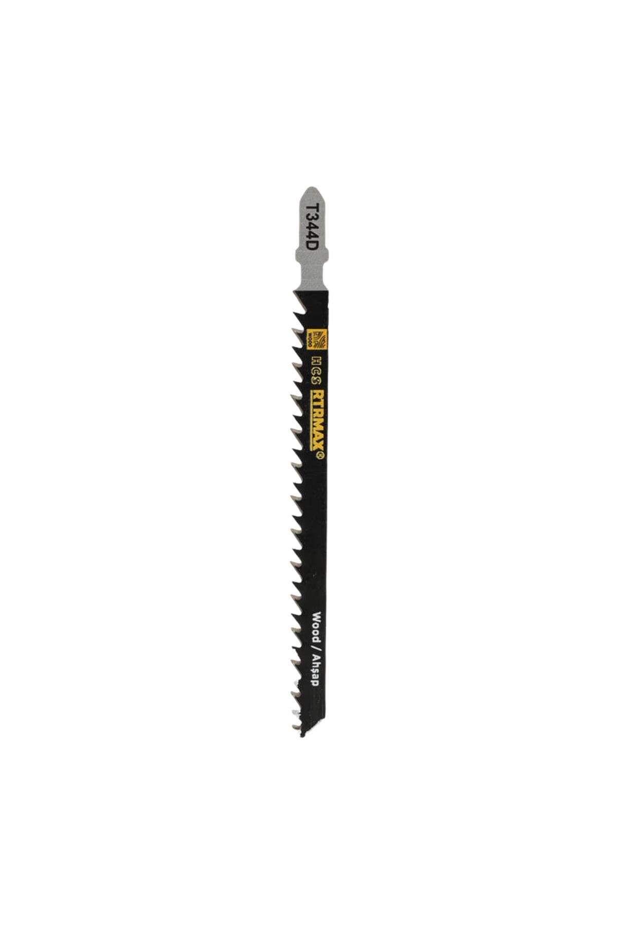Rtrmax Rh17647 Ahşap Hızlı Kesim Uzun Dekupaj Ağzı 5'li set 132 mm.