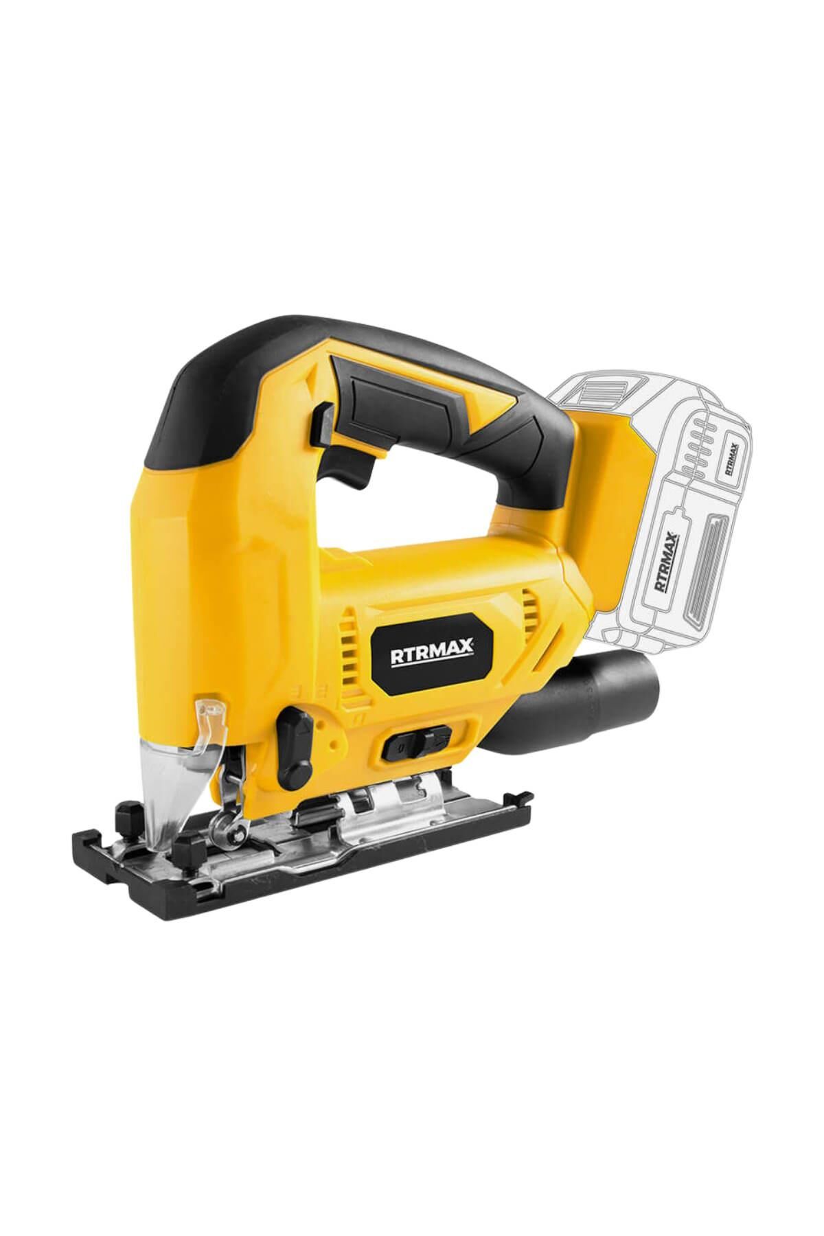 Rtrmax Rtx1844B Akülü Dekupaj Testere *AKÜSÜZ* X-Lion 18V.