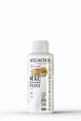 Aquacool Trend M.A.C Su Bazlı Akrilik Dönüşüm Boyası 150 ml. Beyaz 101