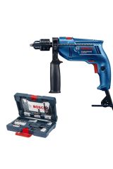 Bosch Gsb 550 Profesyonel Darbeli Matkap + X-Line 41 Parça Delme&Vidalama Seti