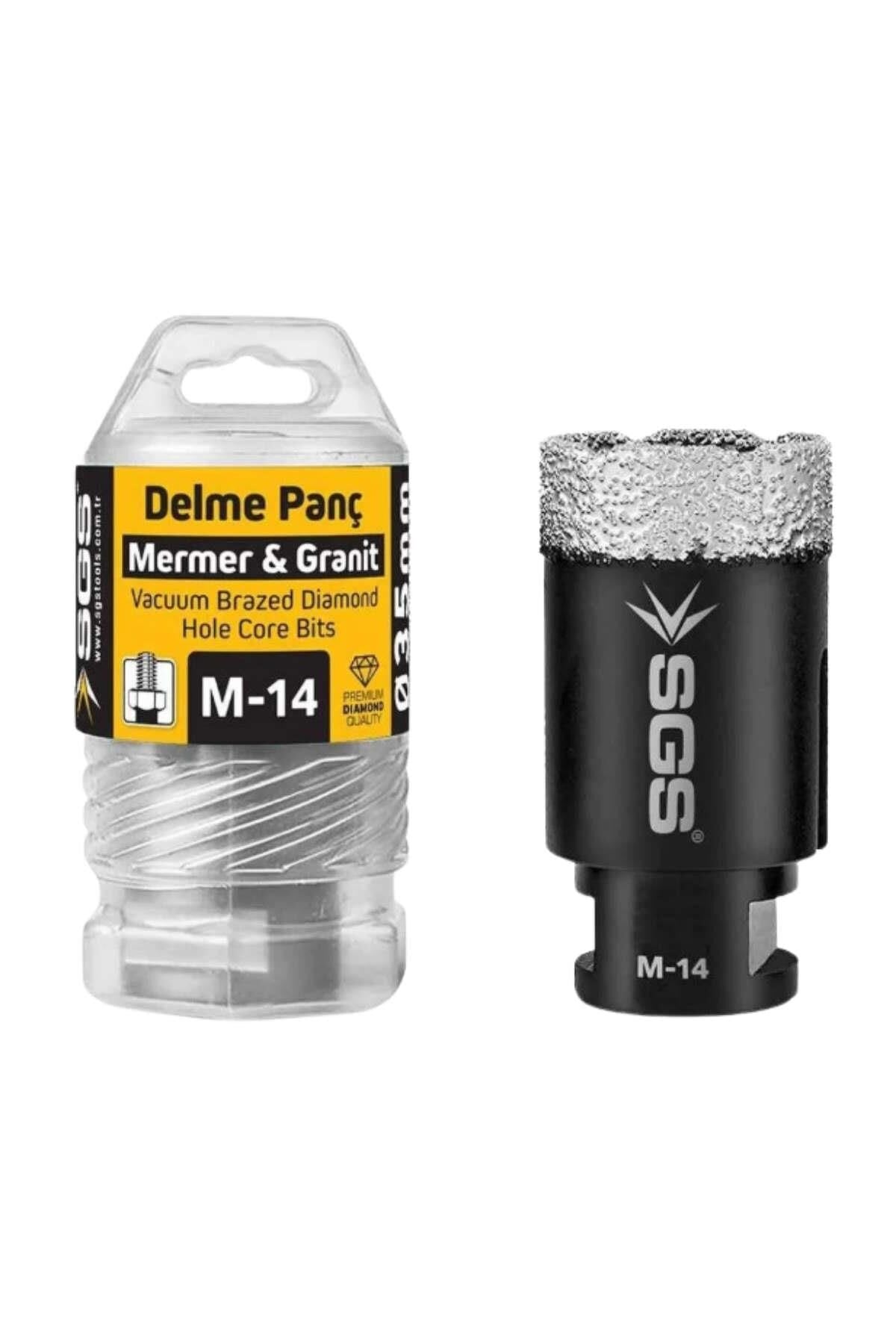 Sgs Mermer-Granit Delme Panç M14 -12 mm