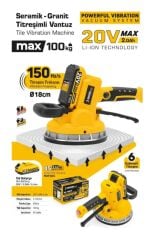 Sgs Akülü Tokmak Seramik-Granit Titreşimli Vantuz 20V