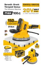 Sgs Akülü Tokmak Seramik-Granit Titreşimli Vantuz 20V