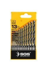 Sgs 1417 Hss Matkap Ucu Seti 13 Parça