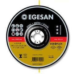 Egesan Metal Kesme Flex Taşı 180 mm x 3 mm