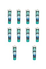 Sista Akvaryum Silikonu 340 gr. Şeffaf (10 adet)