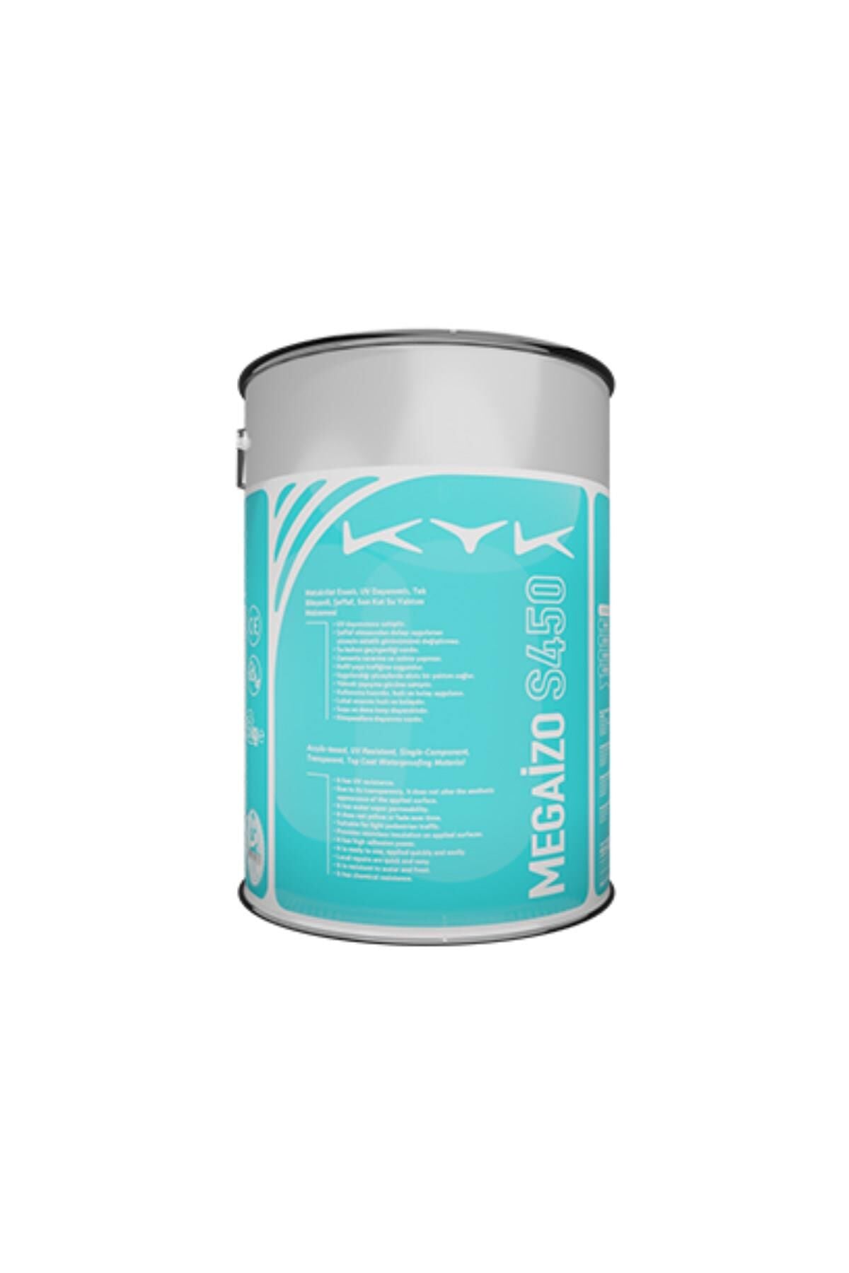 Kyk Megaİzo S450 Tek Bileşenli Şeffaf Camsı Kaplama 1 kg.