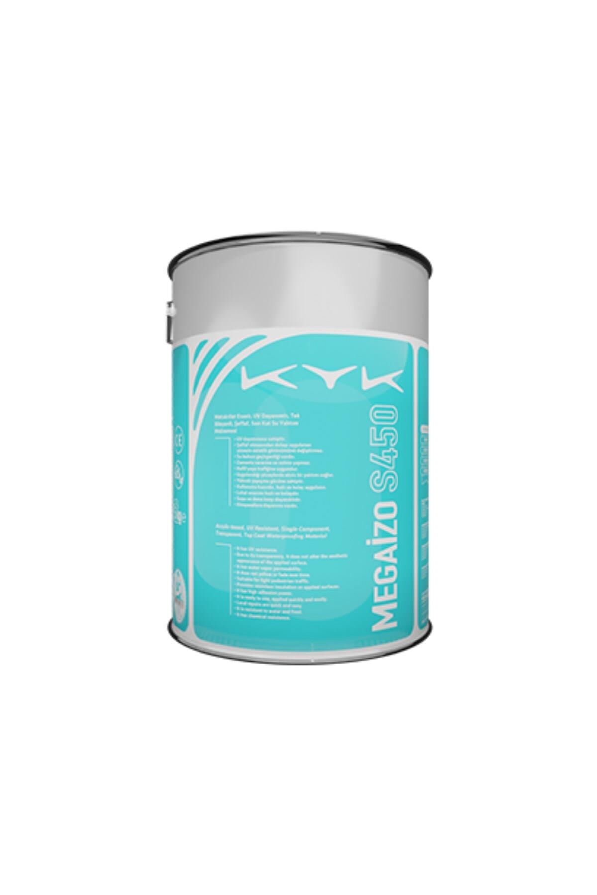 Kyk Megaİzo S450 Tek Bileşenli Şeffaf Camsı Kaplama 1 kg.
