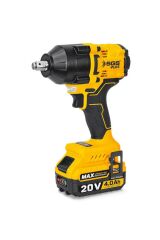 Sgs 5503 Darbeli Somun Sıkma Seti 650 Nm Tork 1/2''1*4.0 Ah Kömürsüz Motor