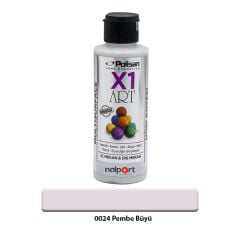 Polisan X1 Art Multisurface Hobi Boyası Pembe Büyü 120 ml.