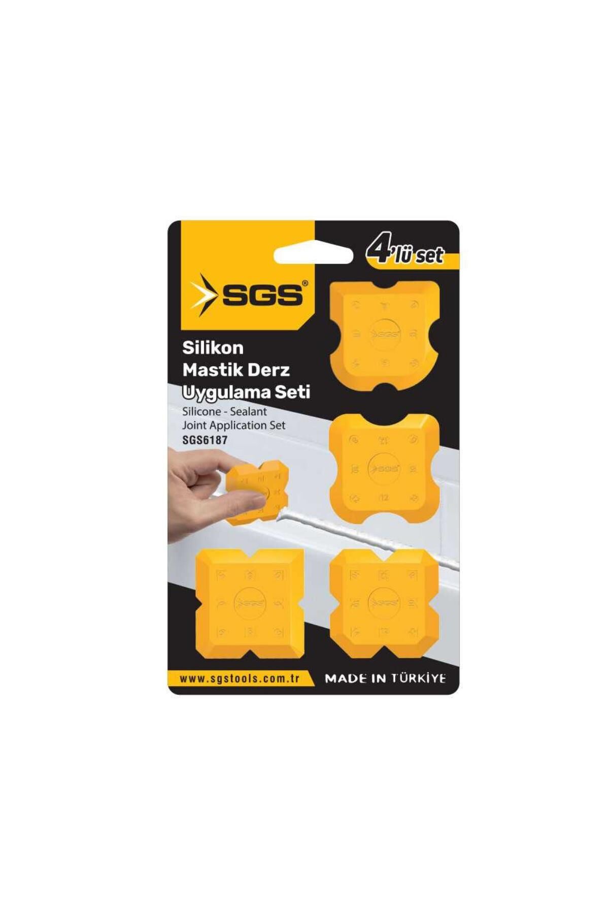 Sgs 6187 Silikon Mastik Derz Çekme Aparatı