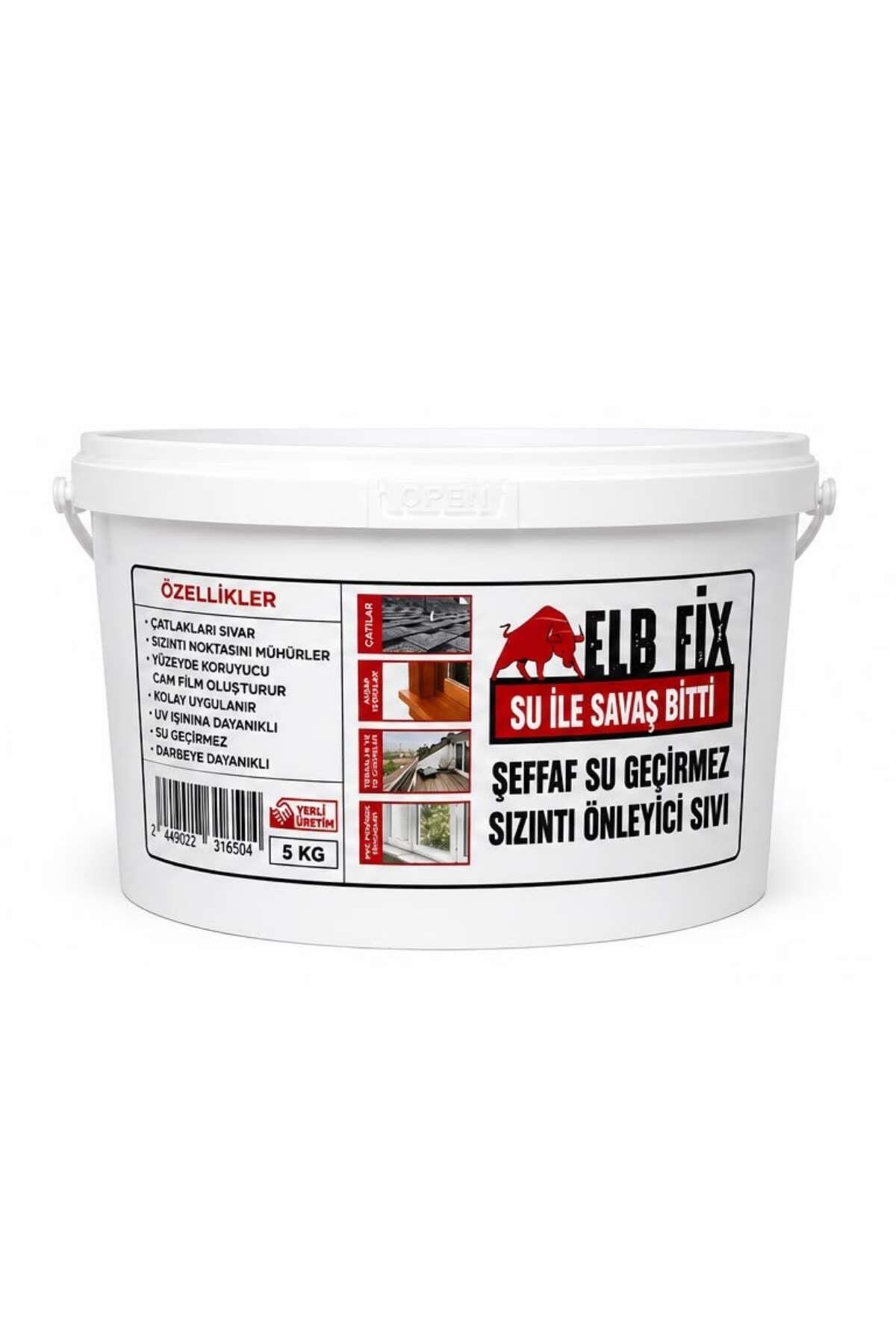 Elbfix Şeffaf Su Yalıtım Ürünü 5 kg