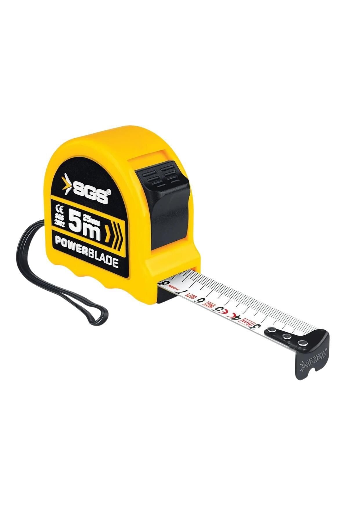 Sgs Şerit Metre 10x25 (Çift stop)