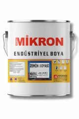 Mikron Akrilik Zemin Boyası 18 kg. Ral 7032 Çakıl Gri