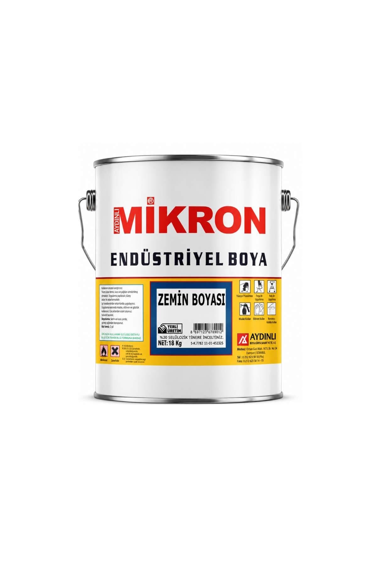 Mikron Akrilik Zemin Boyası 18 kg.