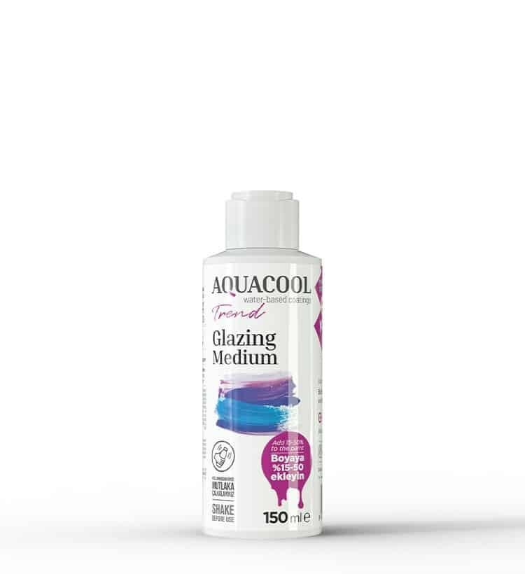 Aquacool Trend Glazing Medium Boya Kuruma Geciktiren Solüsyon 150 ml.