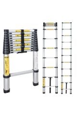 Ebax Teleskopik Merdiven 9 Basamaklı 2,6 Mt
