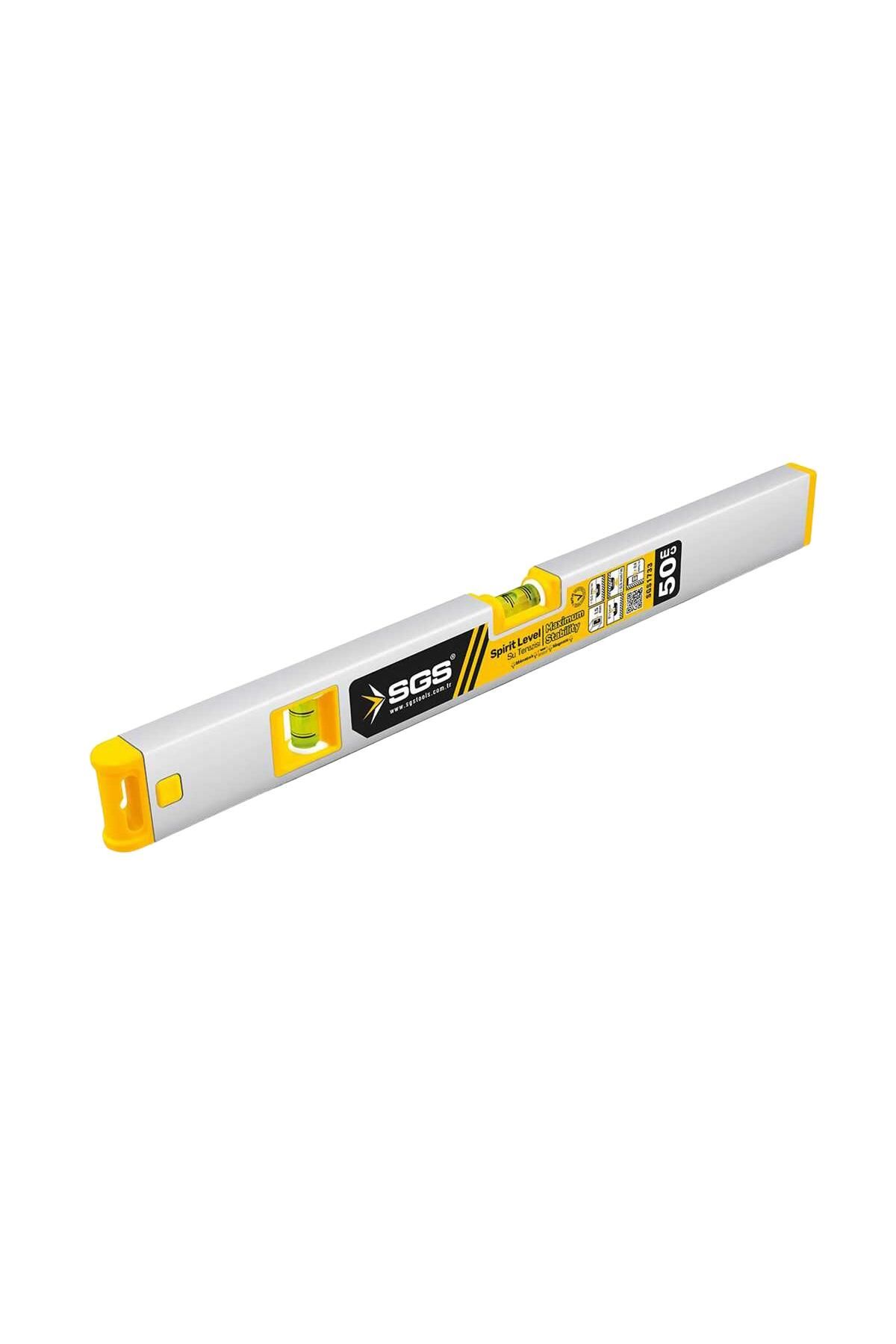 Sgs 50 cm. Alüminyum Su Terazisi Mıknatıslı
