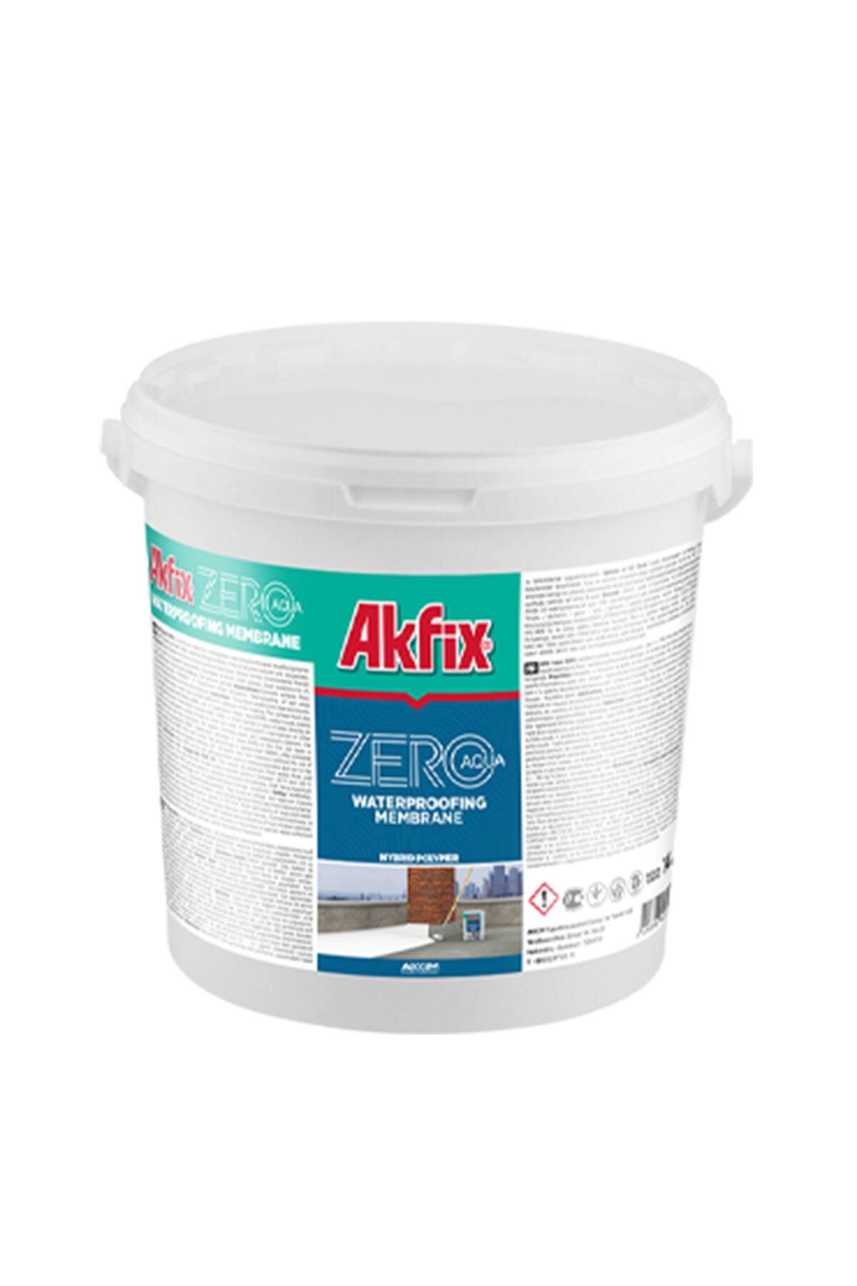 Akfix Aqua Zero Hibrit Polimer Su Yalıtım Ürünü Gri 14 kg
