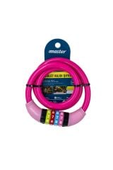 Master Bisiklet Kilidi Şifreli 12 mmx80 cm