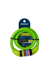 Master Bisiklet Kilidi Şifreli 12 mmx80 cm