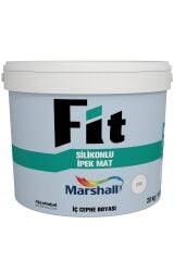 Marshall Fit Silikonlu İpek Mat İç Cephe Boyası 20 Kg 1. Grup Mum Işığı