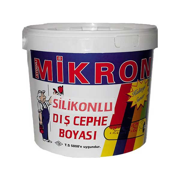 Mikron Silikonlu Dış Cephe Boyası 7,5 lt Beyaz