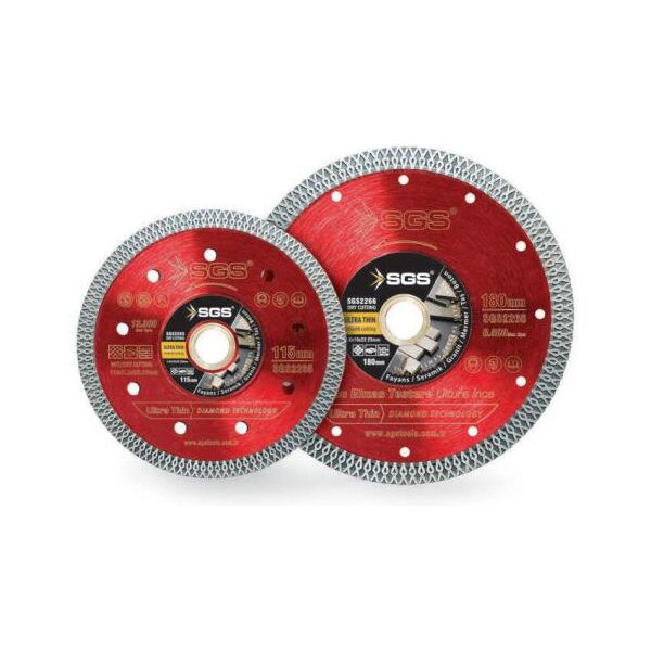 Sgs 2265 Ultra Hassas Mermer Kesici Elmas 115 mm