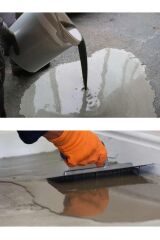 Kyk MegaZemin Z102 Çimento Esaslı Kendinden Yayılan Şap 25 Kg / Gri