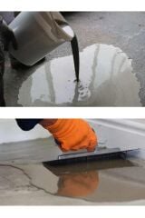 Kyk MegaZemin Z102 Çimento Esaslı Kendinden Yayılan Şap 25 Kg / Gri