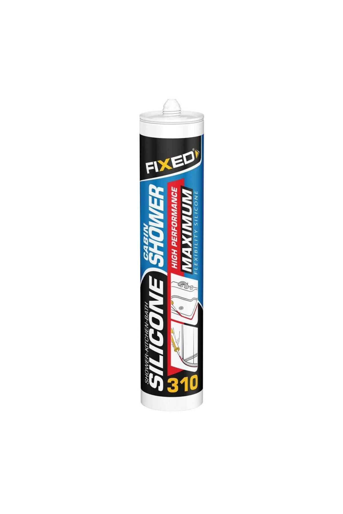 Fixed Duşakabin Silikonu 330 gr. Beyaz