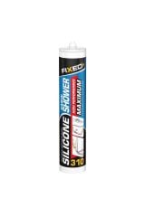 Fixed Duşakabin Silikonu 330 gr. Beyaz
