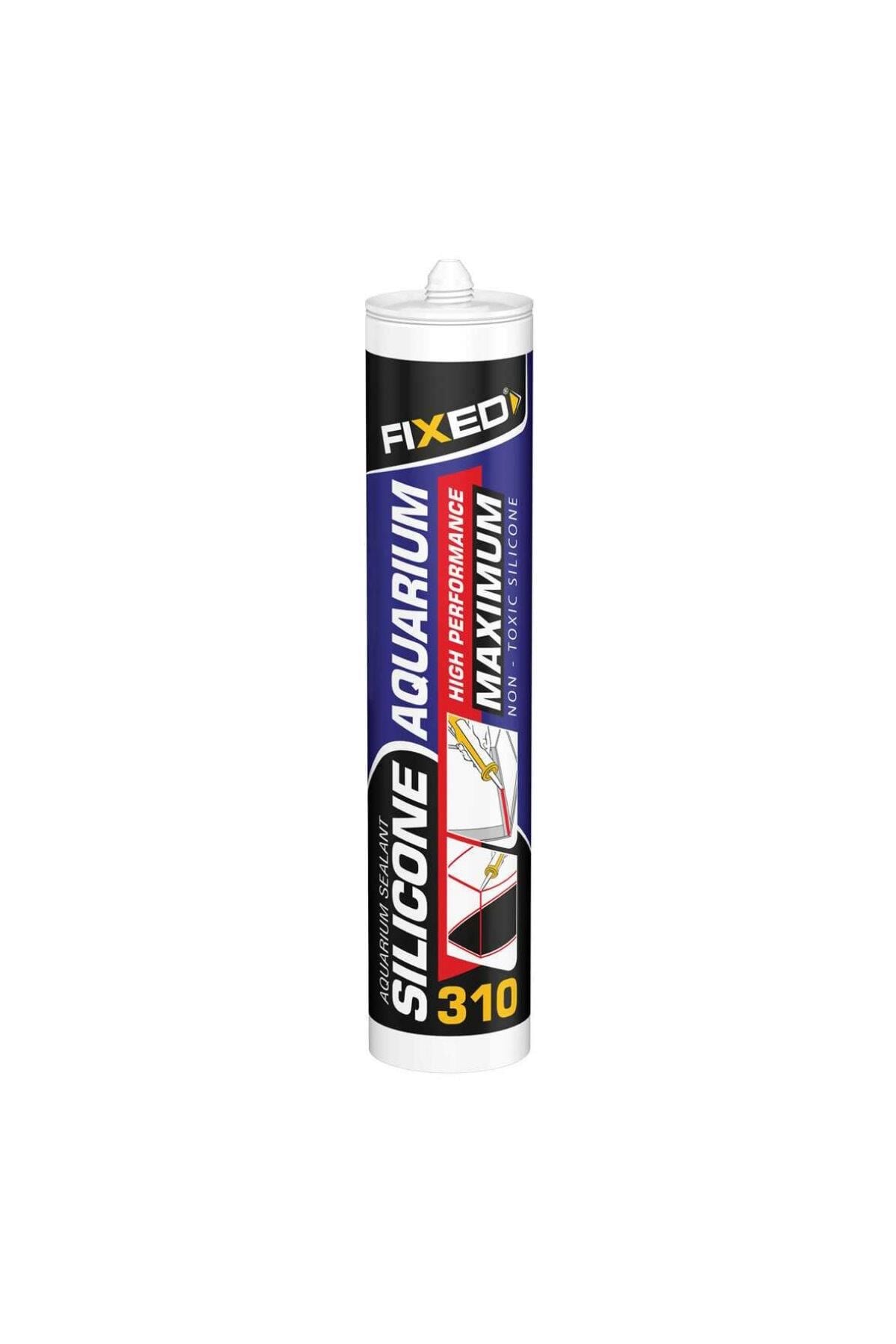 Fixed Akvaryum Silikonu 330 gr. Şeffaf