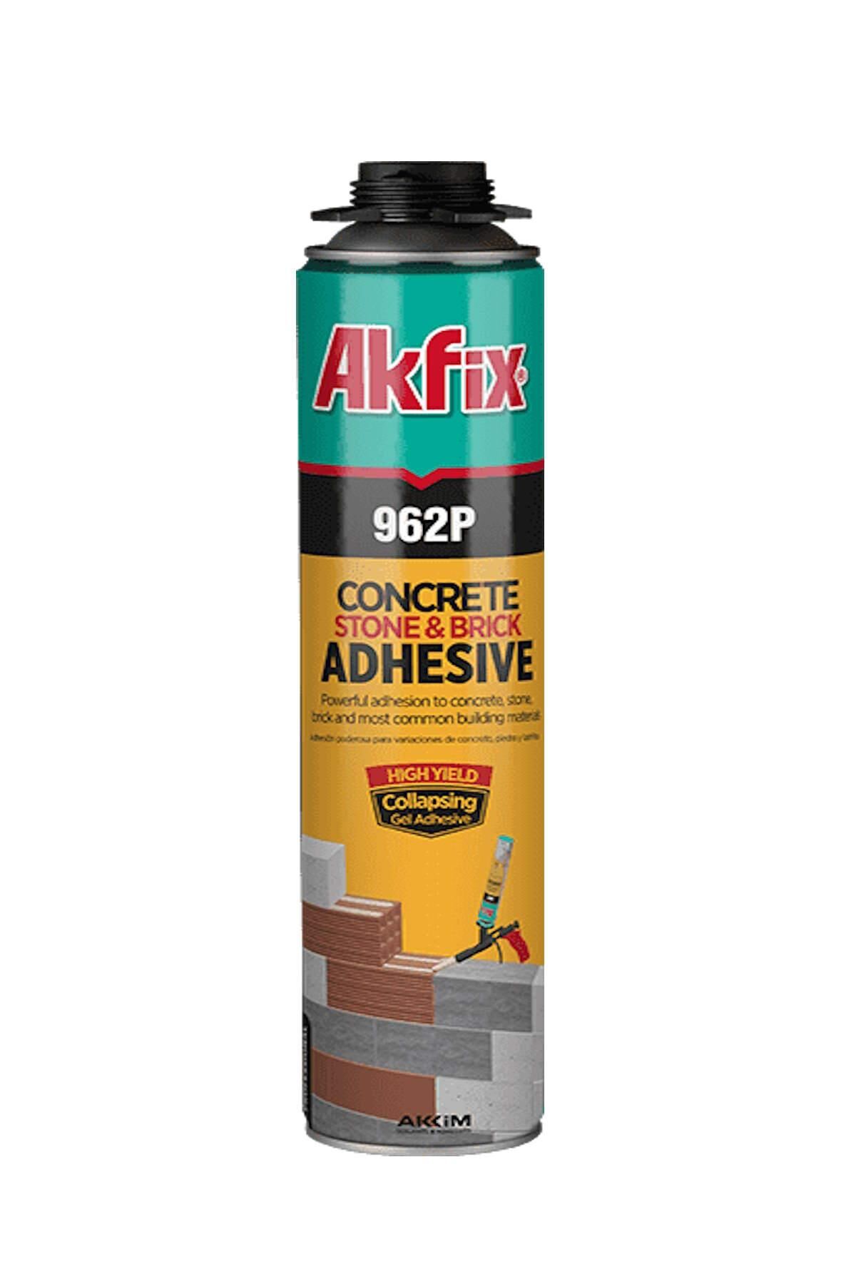 Akfix 962P Pu Gazbeton Ve Tuğla Yapıştırıcı Köpük 800 ml