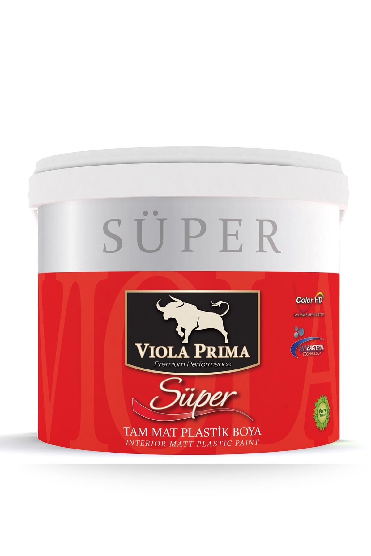Viola Prima Süper Mat İç Cephe Boyası 20 kg Siyah