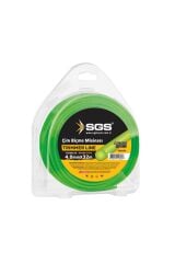 Sgs Tırpan Misinası Yeşil Yuvarlak 4 mm x 32 m