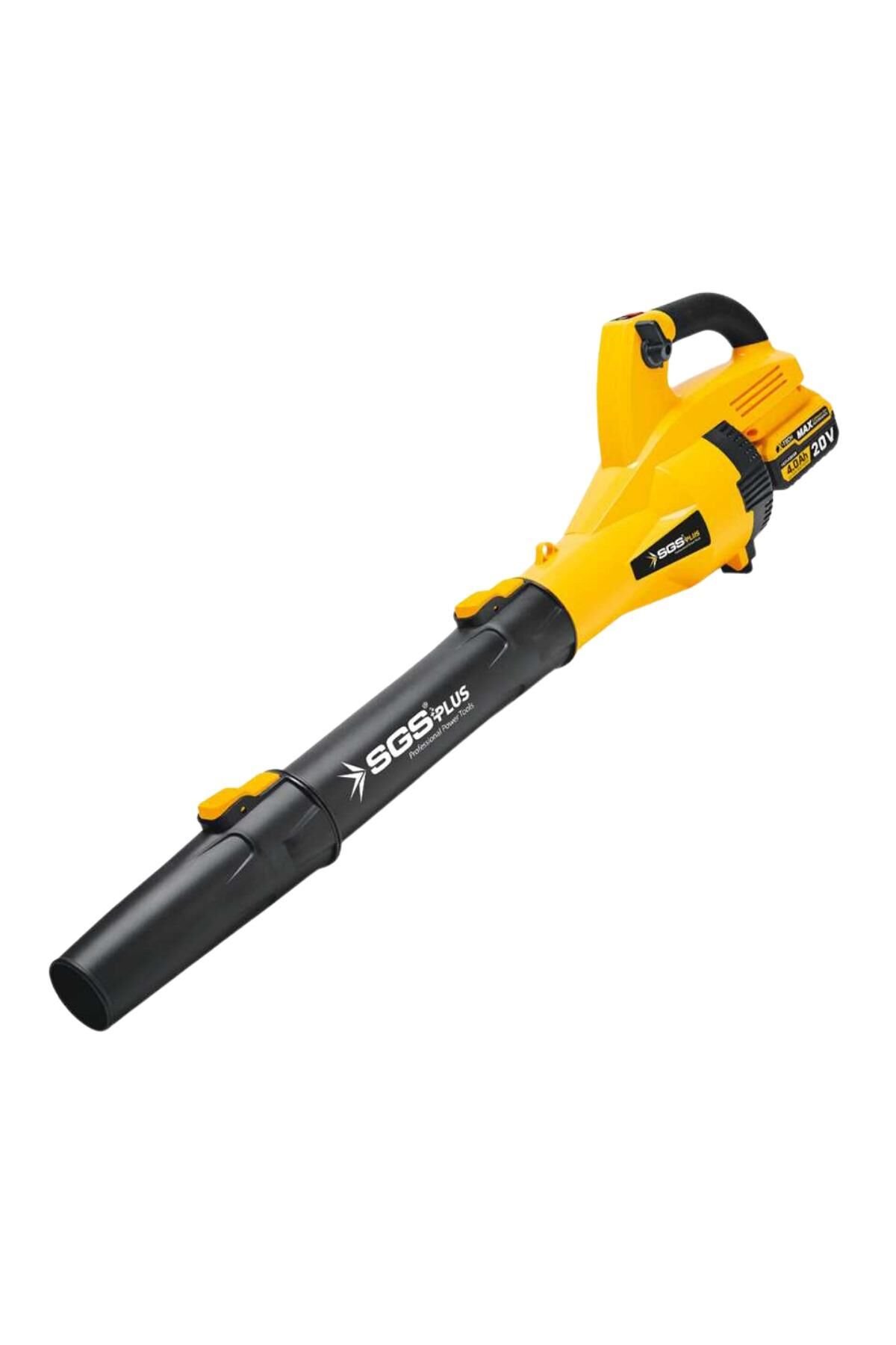 Sgs Akülü Yaprak Üfleme  20V 4.0 Ah Tek Akülü Kömürsüz Motor