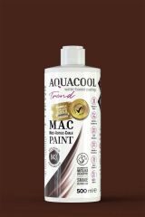 Aquacool Trend M.A.C Su Bazlı Akrilik Dönüşüm Boyası 500 ml. Koyu Kahve 843