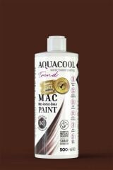 Aquacool Trend M.A.C Su Bazlı Akrilik Dönüşüm Boyası 500 ml. Koyu Kahve 843