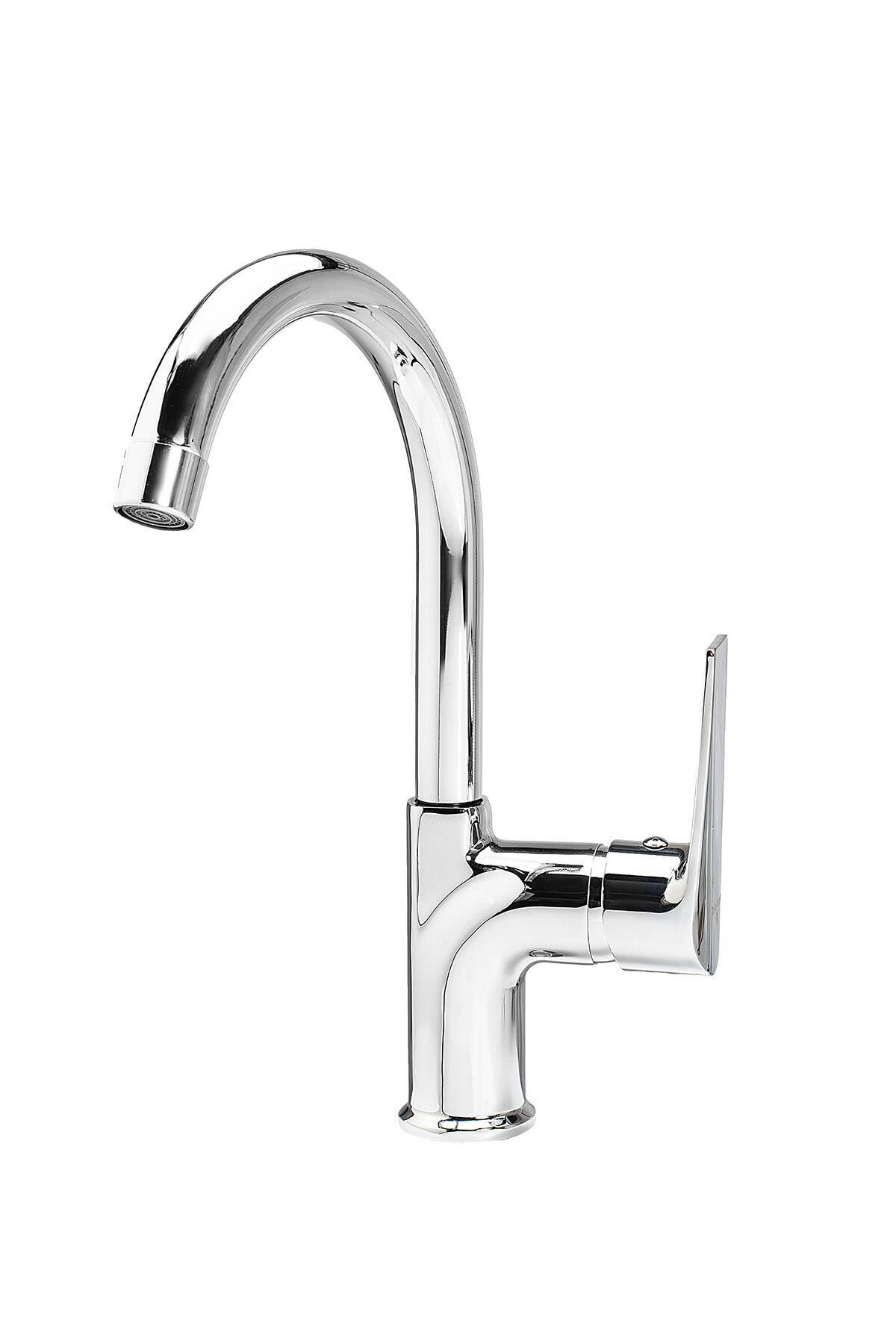 BlauWasse Opium Kısa Kuğu Lavabo Bataryası