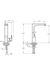 BlauWasse Hermes Mutfak Eviye Bataryası