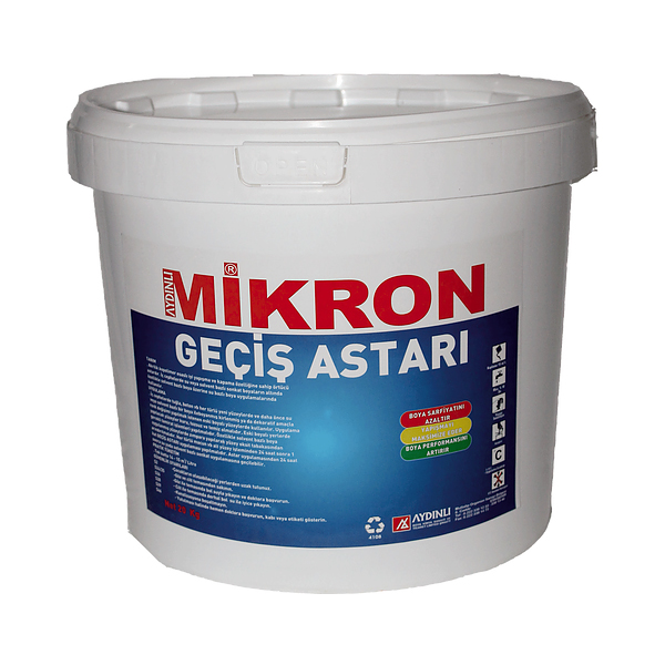 Mikron Geçiş Astarı 20 Kg. Beyaz